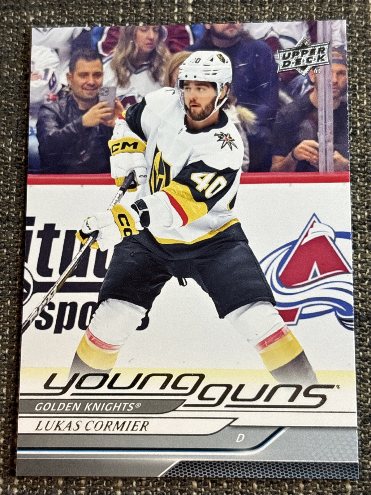 2024-25 Upper Deck Series 1 - Young Guns #249 Lukas Cormier (RC)