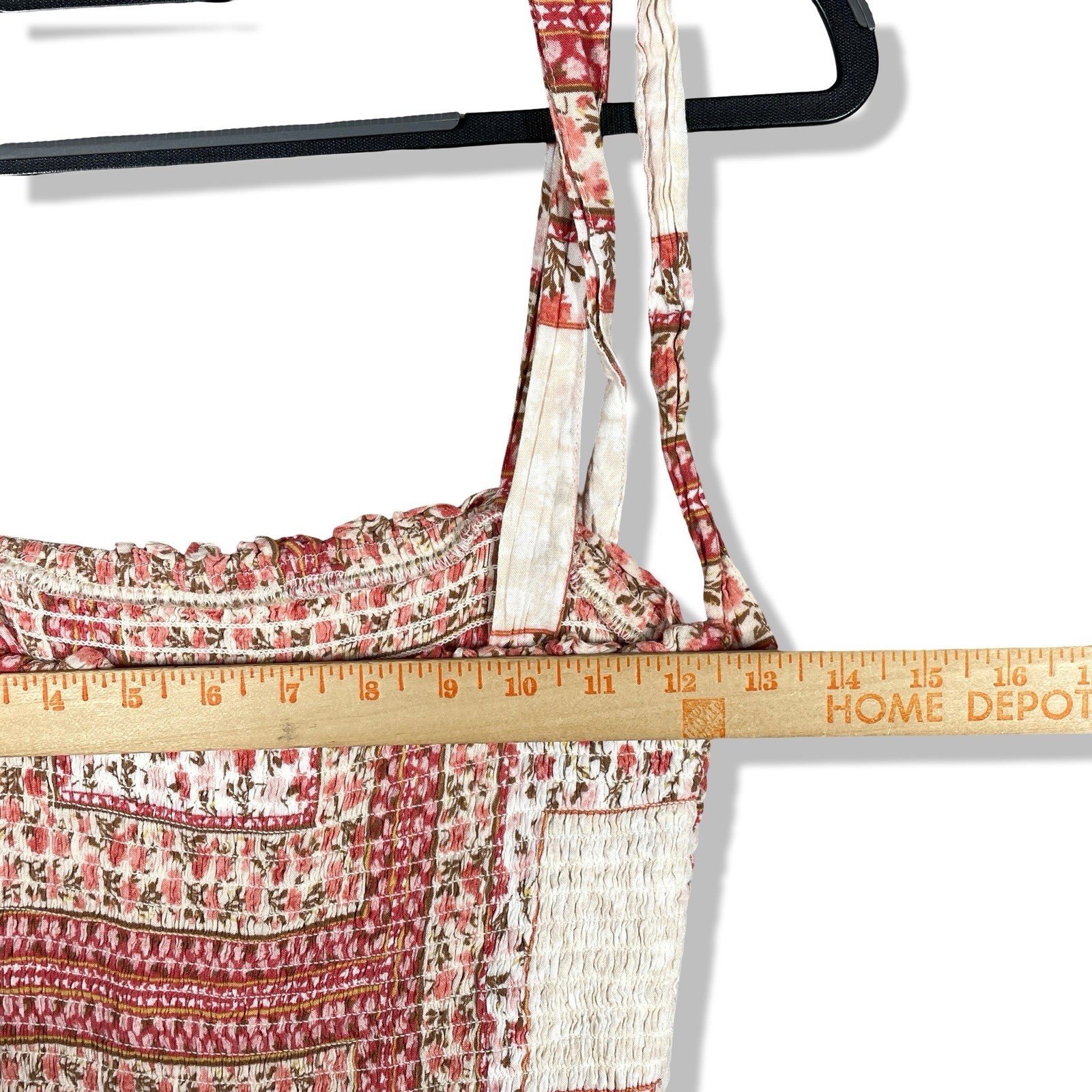 American Eagle Floral Patchwork Tiered Mini Dress… - image 5