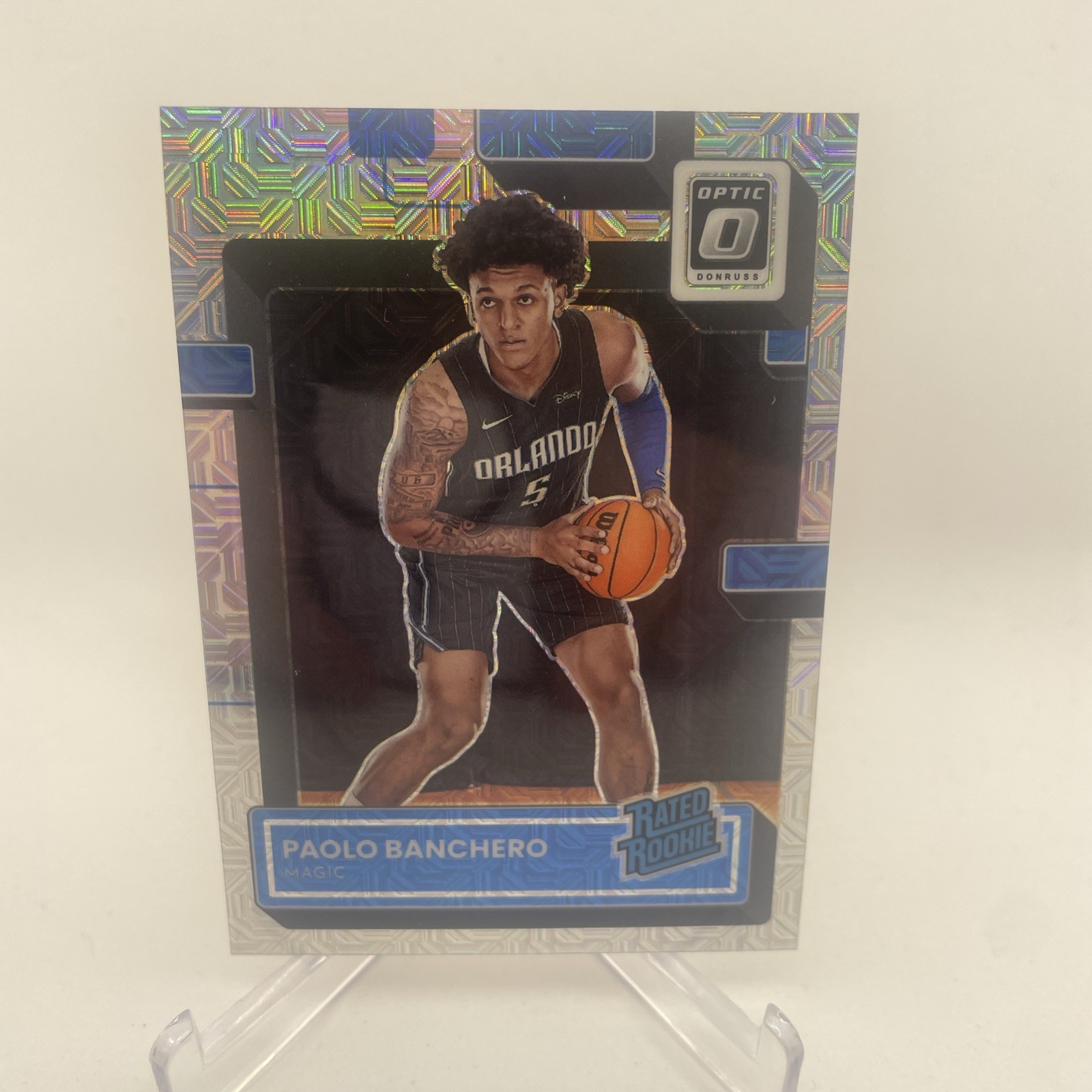 2022-23 Panini Donruss Optic Rated Choice Prizm Paolo Banchero #221 Rookie RC