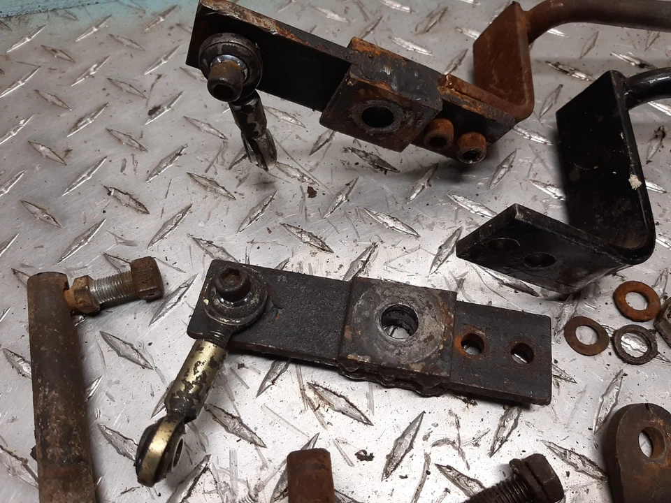 USED Dana 20 twin-stick shifter for 1972-1979 w/3-Speed trans, Jeep CJ FREE SHIP - Image 4 of 4