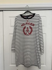 Tommy Hilfiger Knit Dress with logo Size M Preppy look Pullover
