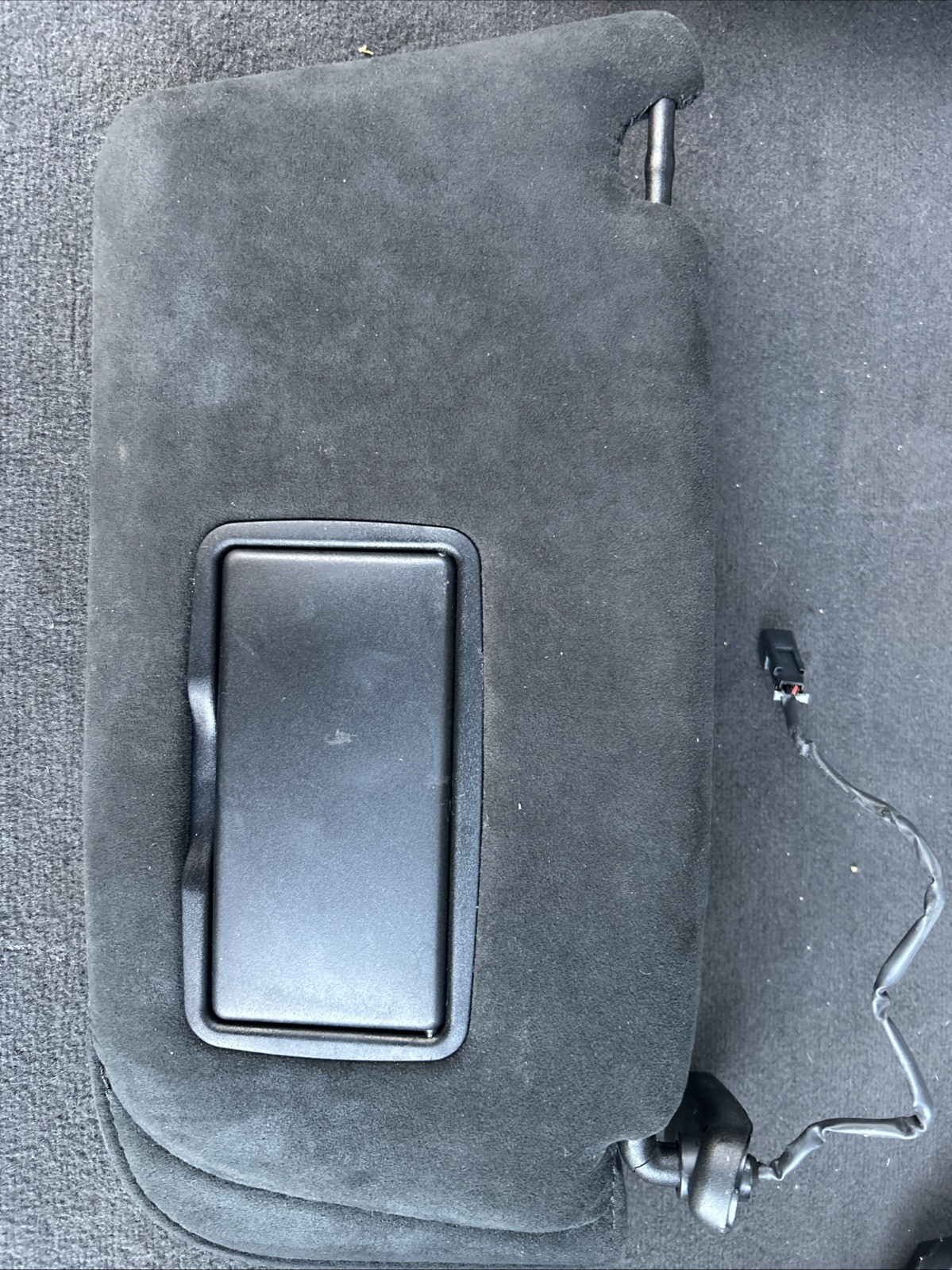 03-19 Maserati Quattroporte S Front Right Passenger Side Sun Visor Shade Oem