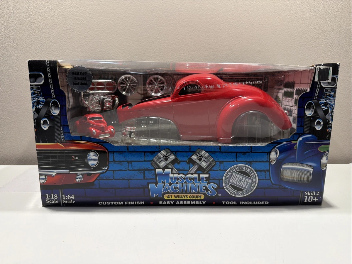 Muscle Machines Willys 1:18 Scale Diecast & Toy Vehicles for sale
