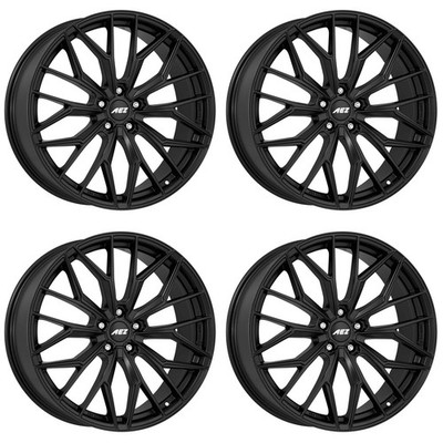 4 AEZ Porto black Wheels 8.0Jx19 5x112 for SsangYong Korando Torres Torres EVX