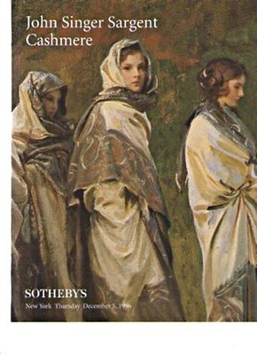 Sothebys 1996 John Singer Sargent Cashmere