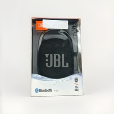 JBL Clip 4 Portable Bluetooth Speaker Black Waterproof IP67 Open Box Never Used