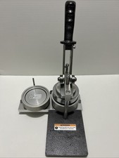 Pre-owned Neil button maker button machine press for 2 1/4" buttons