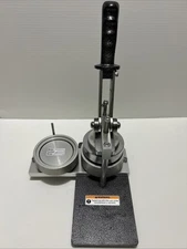 Pre-owned Neil button maker button machine press for 2 1/4" buttons