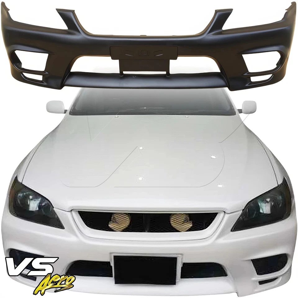 VSaero FRP TRDE Neo Type-A Front Bumper IS300 SXE10 for IS Series Lexus 00-05 v Foto 2 de 4