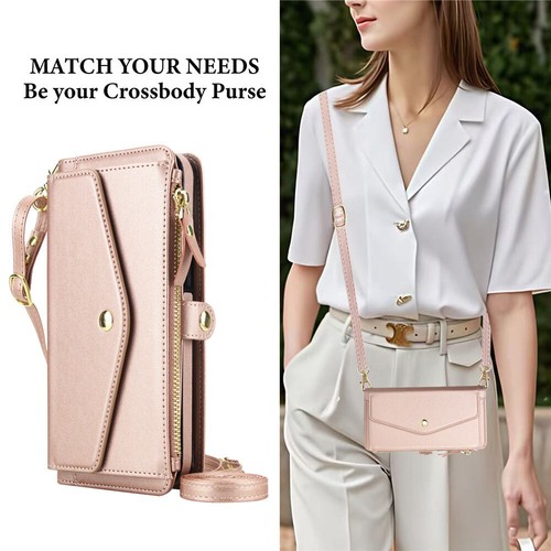 Magnetic Zipper Leather Card Wallet Phone Case For Google Pixel 8 9 Pro XL 8A 9A - 第 23/71 張圖片