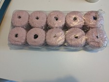 500G TIVOLI FLORENCE – 222 light PINK - KNITTING WOOL YARN 4mm DK crimp slub