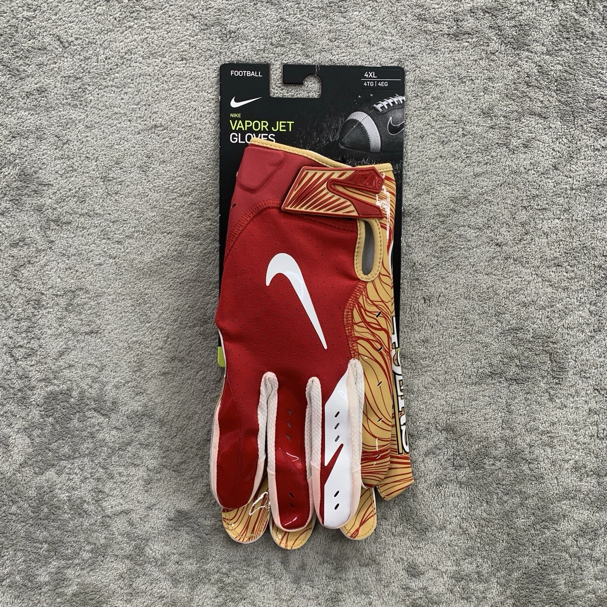Nike NFLグローブ 49ers (諸事情:12/27以降配送) Nike San Francisco 49ers NFL Gloves for sale | eBay