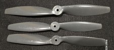 Vintage Grey Airplane Propellers Lot