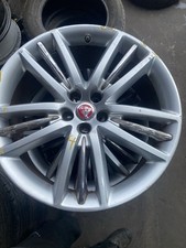 1 X JAGUAR XF SELENA SILVER 20" ALLOY WHEEL 8.5J 8W8M-1007-AA/CA
