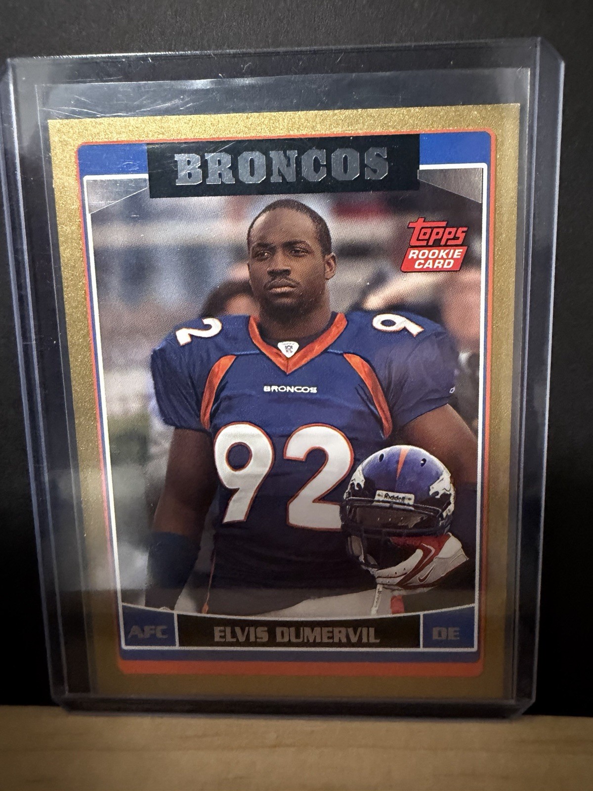 Elvis Dumervil Topps #328 Gold