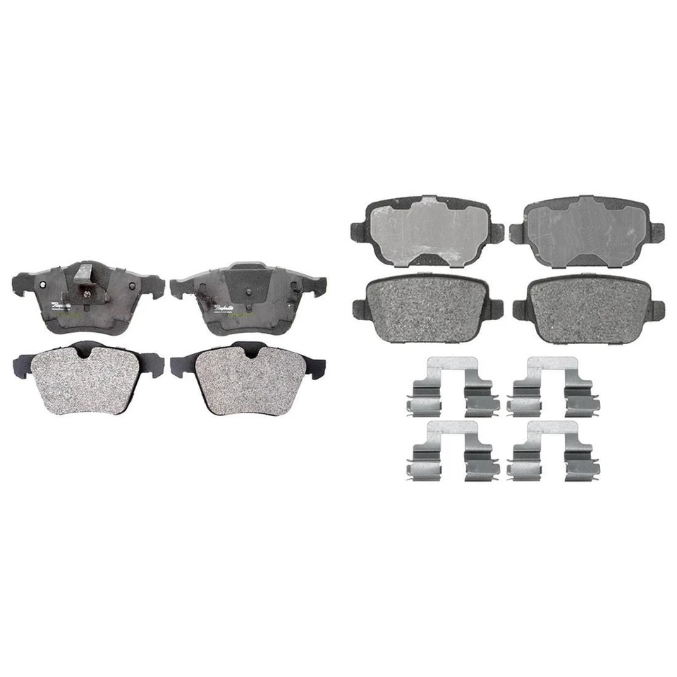 Pastillas de freno metálicas Element3 delanteras y traseras para Volvo S80 2007 - Raybestos Foto 4 de 4