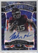 2022 Leaf Valiant All-American Lightning Crystals /4 Jalen Wydermyer Auto v7j