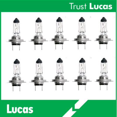 10 x LUCAS LLB477 H7 Halogen Scheinwerfer Birne Original 55W