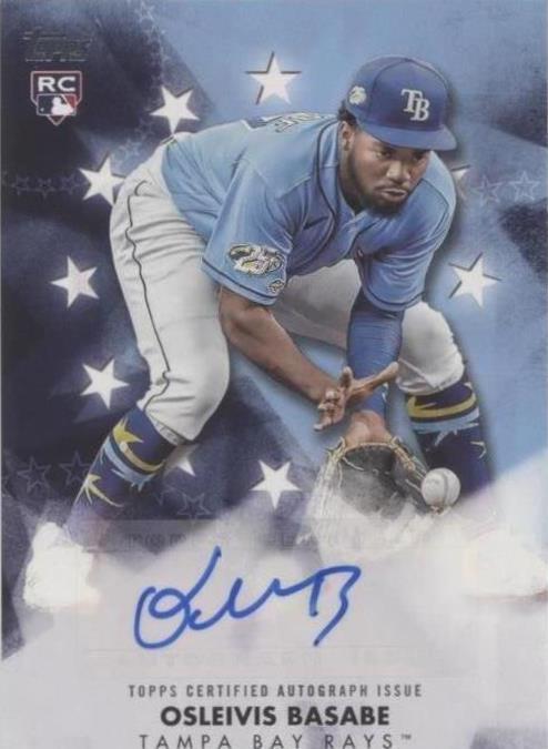 2024 Topps Series 1 - Osleivis Basabe #BSA-BAS - 1 of 1