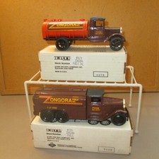 " Zongora Fuel's " s 1  2,1931 Hawkeye,1930 Dia T Tankers,Rare Ertl Diecast