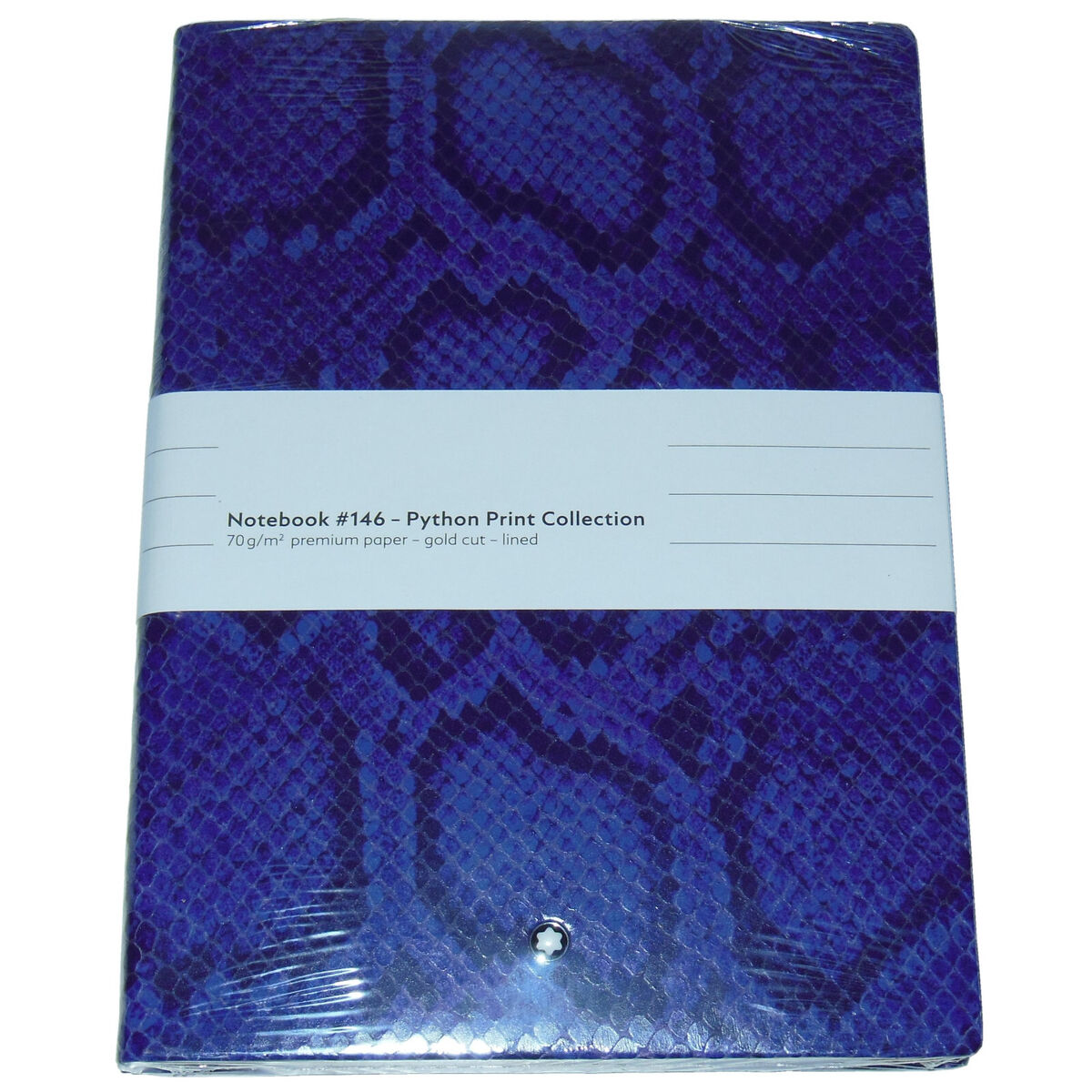 モンブラン ノート 146 パイソン バイオレット 119644 Montblanc Notebook - #146 Python Print Violet - Lined