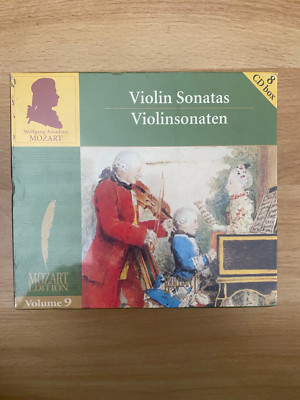 Wolfgang Amadeus Mozart: Violinsonaten Band 9 8-Disc MUSIK AUDIO CD Klassik