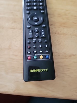 New Replacement Remote Control For HANNspree TVs (Models: HSG1075, HSG1141, HSG1114, HSG1076, HSG1116)