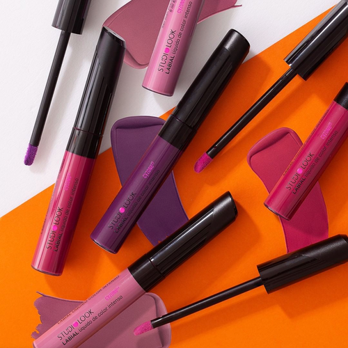 Cyzone Studio Look Rossetto Liquido Colore Intenso Opaco • NO TRANSFER • ROSA - Foto 6 di 8