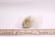 (25-Pk) Brady Numbered Tag Brass 1-1/2"