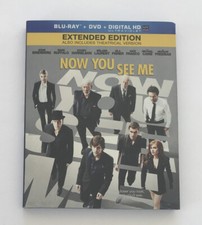 Now You See Me Blu-ray/DVD, 2013, 2-Disc Set Extended Edition With Slipcover