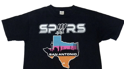 San Antonio Spurs Nation We Can Take the Heat Manu Ginobili T-Shirt Size Medium - Picture 3 of 6