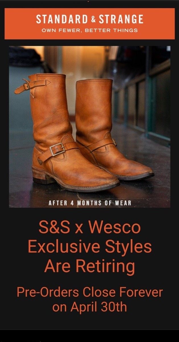 Wesco X S&S Van Cleef 3.. 8.5 E | eBay Wesco X S&S Van Cleef 3.. 8.5 E | eBay