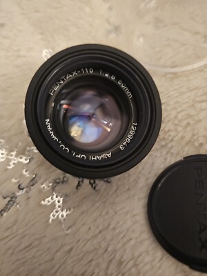 Lens Objektiv. Pentax Asahi OPT.CO.Pentax-110 1:2,8 50mm Japan +2 Deckel
