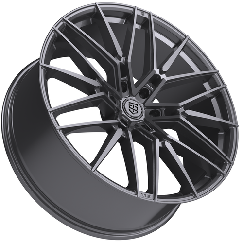 (1)22" TIS Motorsport Wheels 506GM Gunmetal Rims Fit 6lug Ford F150 Navigator - Picture 3 of 4