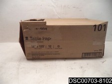 Qty 12: McKesson Table Paper 18" X 125', White Crepe, 101