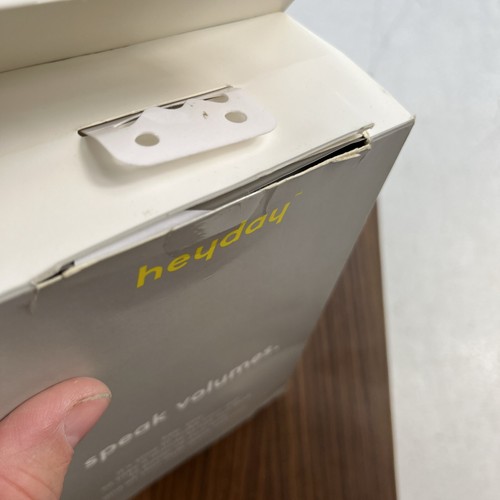 heyday Desktop Microphone - Stone White. New Opened Box. - 第 5/10 張圖片