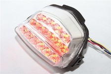 Topzone LED Tail Light For Honda CBR1000RR (2008-2014) - Clear Lens, Integrated Turn Signals, Plug & Play