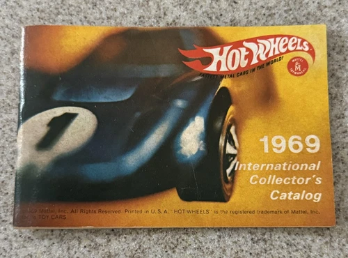 Vintage 1969 Hot Wheels International Collector's Catalog