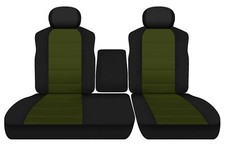 Fits 2001 2002 2003 Ford F150 - Two Tone Truck Seat Covers - Console Cover