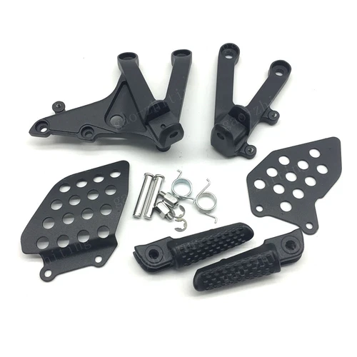 Brand new Black Front Foot Pegs Bracket Fit For 2007-2024 Honda CBR600RR F5
