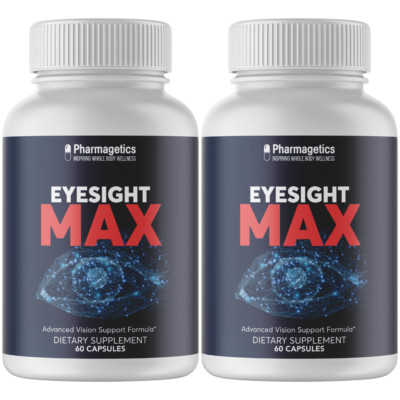2 Bottles Eyesight Max Advanced Vision Support Formula 60 Capsules x 2 