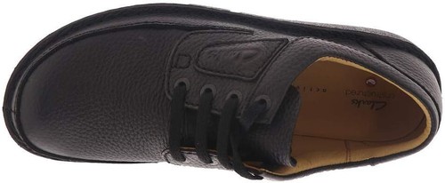 Zapatos informales de cuero negro Clarks para hombre Nature II 26142039 - Imagen 3 de 5
