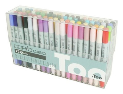 NEW TOO Copic Ciao 72 color Set B Premium Artist Sketch Marker Anime Manga