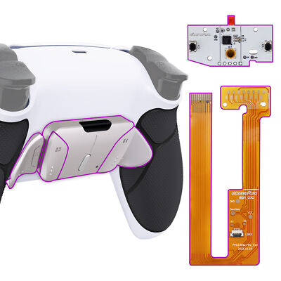RISE4 Metall Remap Kit für PS5 Controller BDM-030/040/050, Back Paddles Zubehör