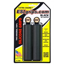 ESI EXTRA CHUNKY 100% silicone MTB Grips Shoc...