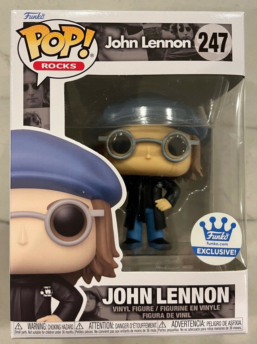 Funko Pop! Rocks John Lennon 247フィギュア Funko Pop! Rocks #247 John Lennon - funko.com Exclusive