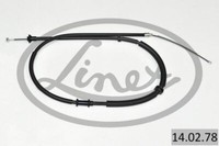 Linex 14.02.78 Kabel, Feststellbremse FüR Fiat