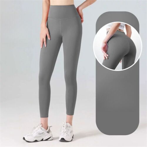Anti Cellulite Yoga Hose Damen Leggings Kompression Push Up Fitness Gym Leggins - Bild 13 von 41