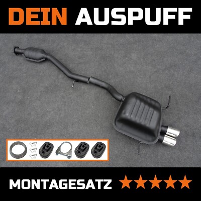 Endschalldämpfer für Mercedes CLC 180 200 Kompressor 230 250 