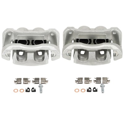 Front Brake Calipers 2Pcs For 2010-2015 Lexus Rx350 2010-2019 Toyota Highlander
